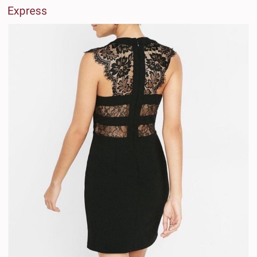 Express Short Black dress